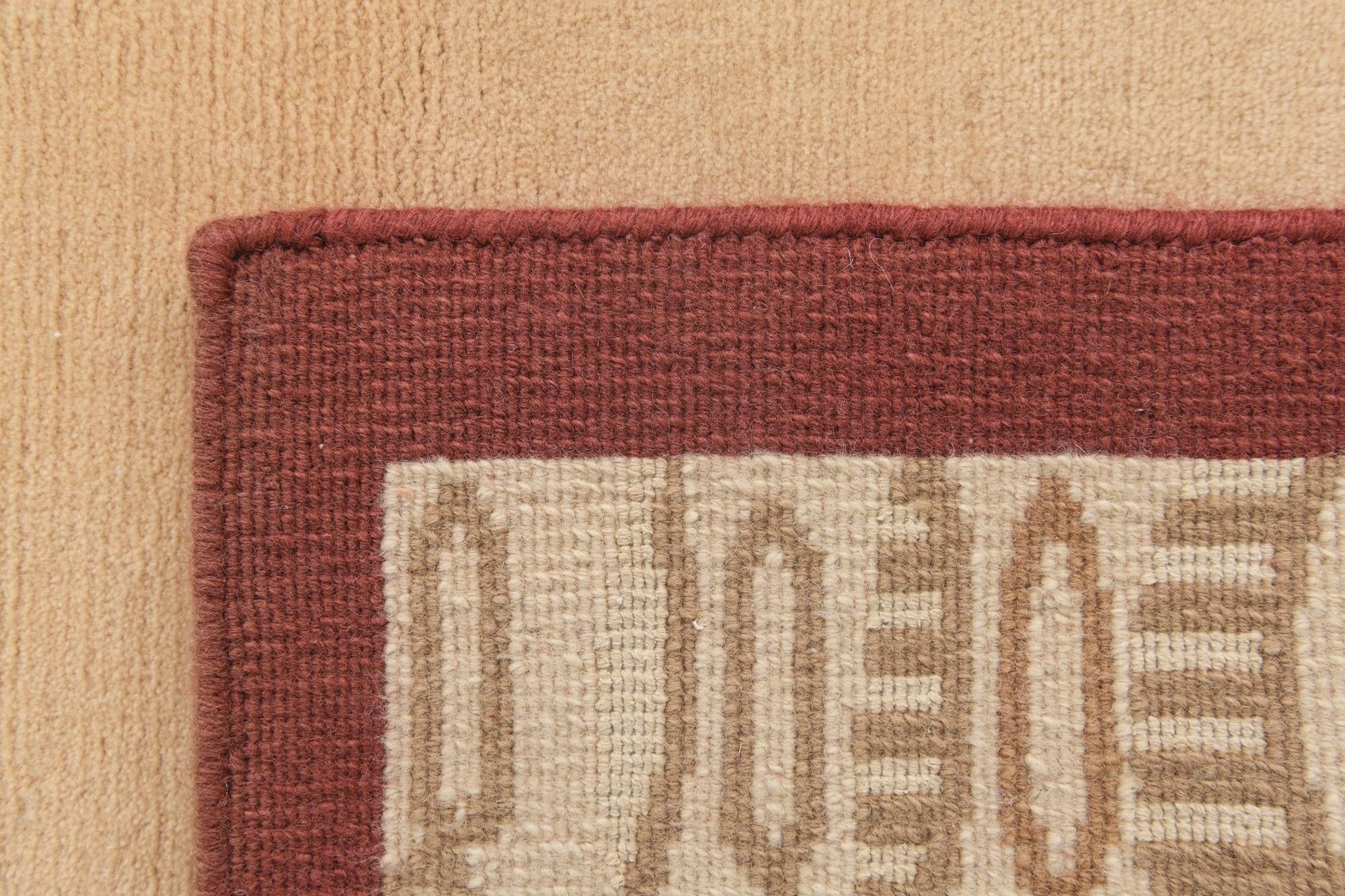 2' 11 x 4' 11 Hand Knotted Darya Wool Rug