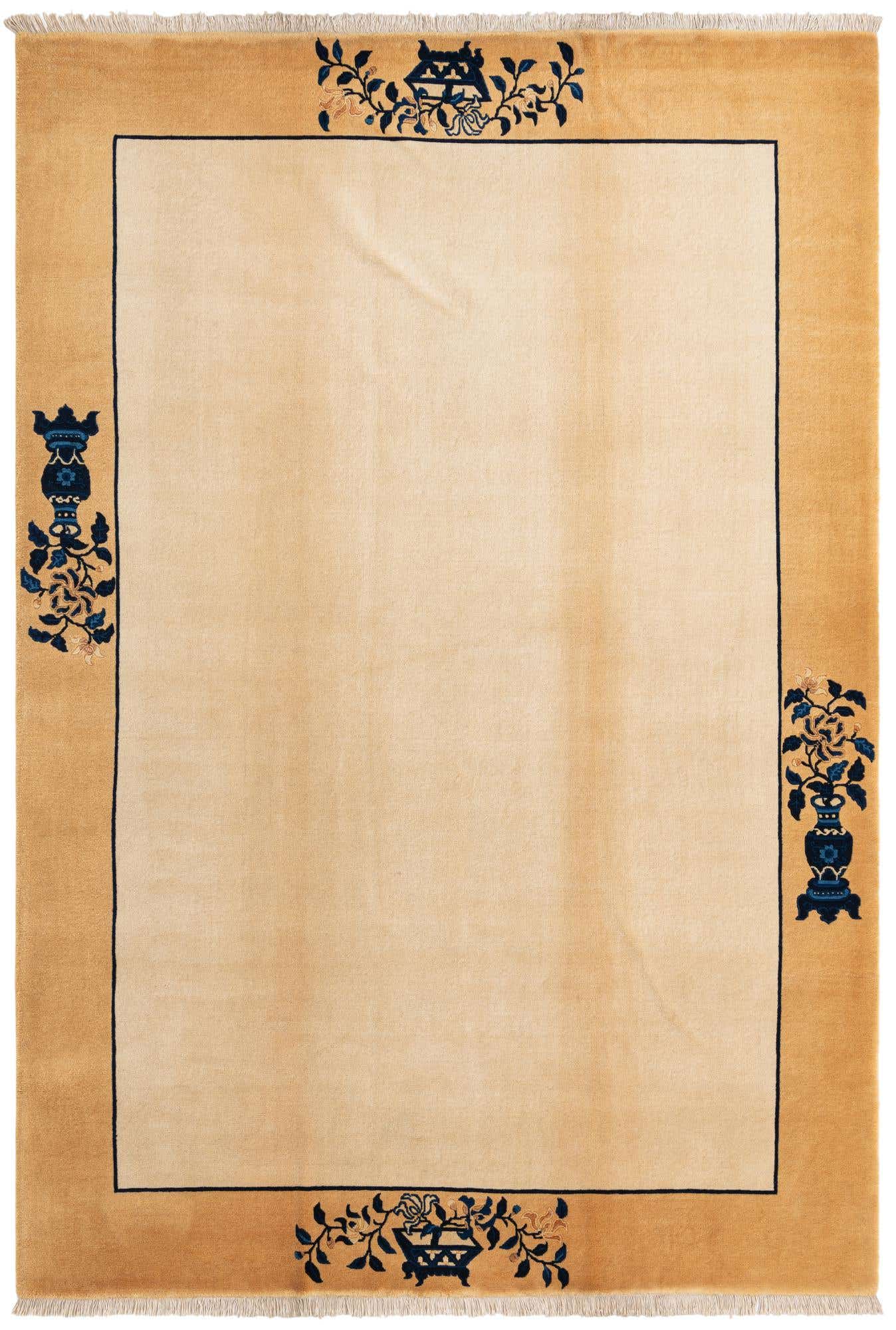 5' 6 x 8' Hand Knotted Darya Wool Rug