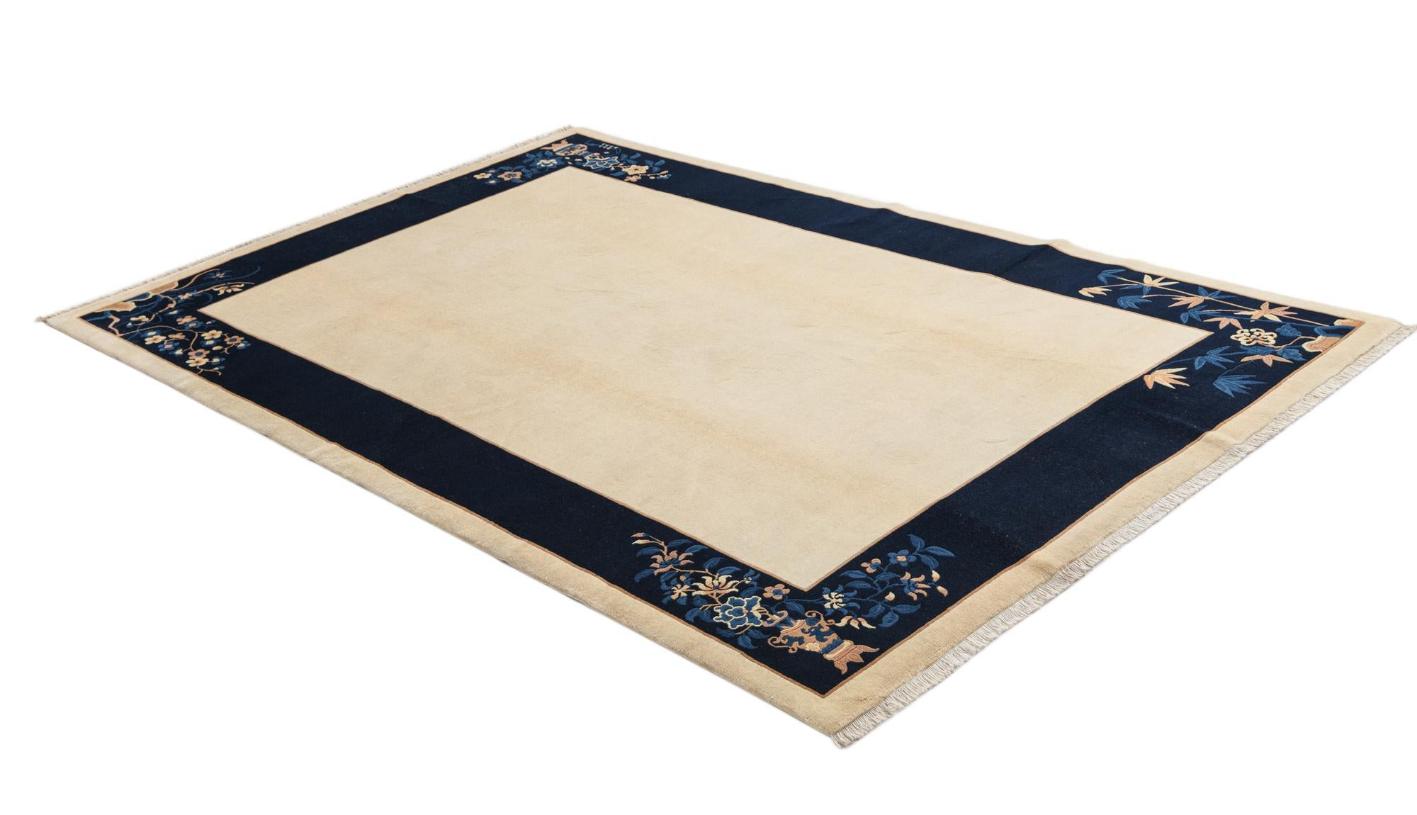 5' 6 x 8' 1 Hand Knotted Darya Wool Rug
