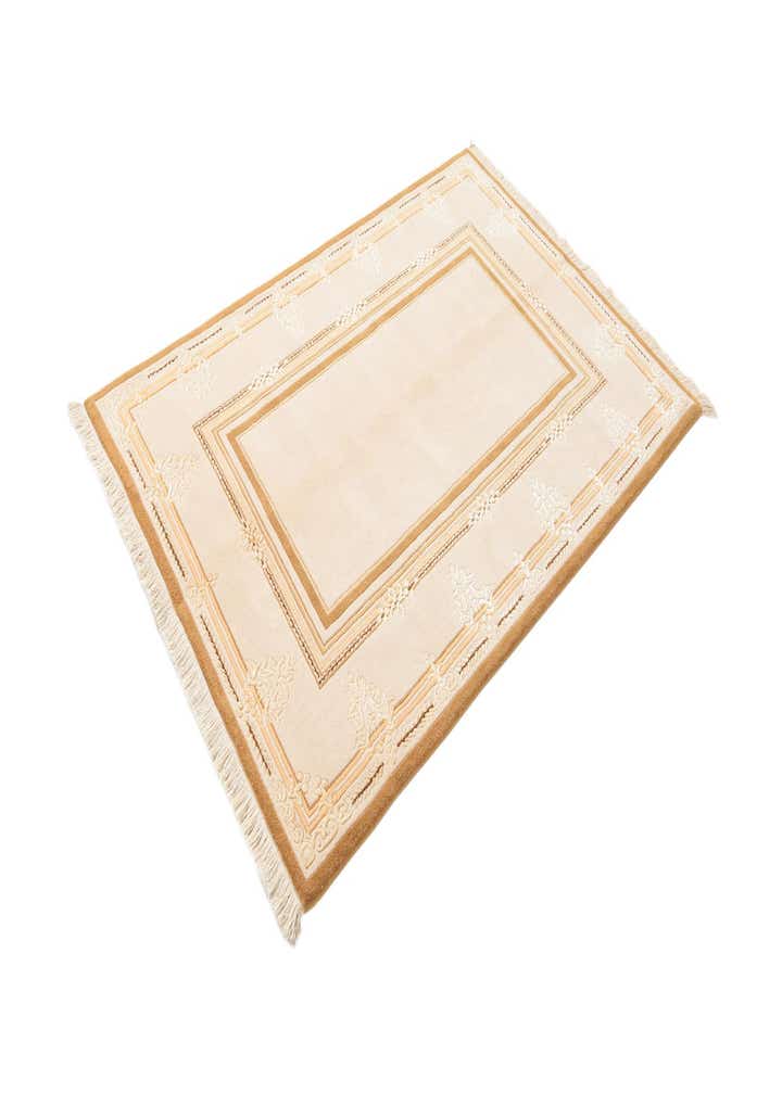 3' 11 x 5' 11 Hand Knotted Darya Wool Rug