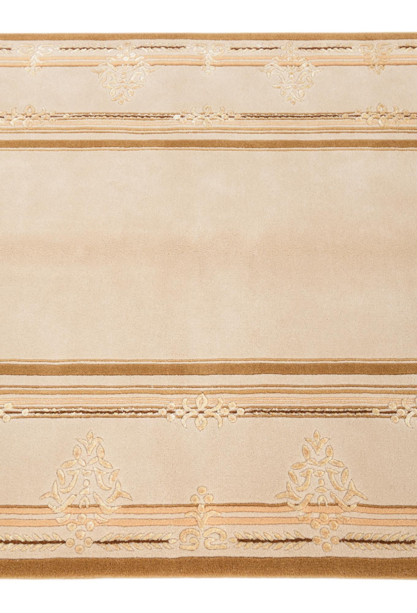 3' 11 x 5' 11 Hand Knotted Darya Wool Rug
