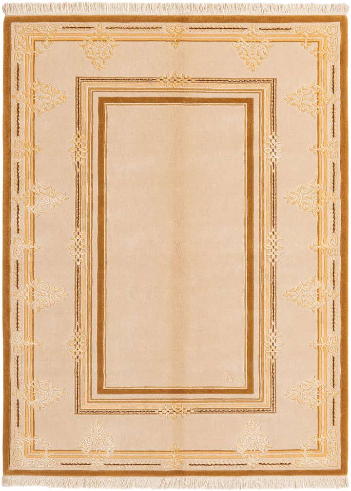 3' 11 x 5' 11 Hand Knotted Darya Wool Rug