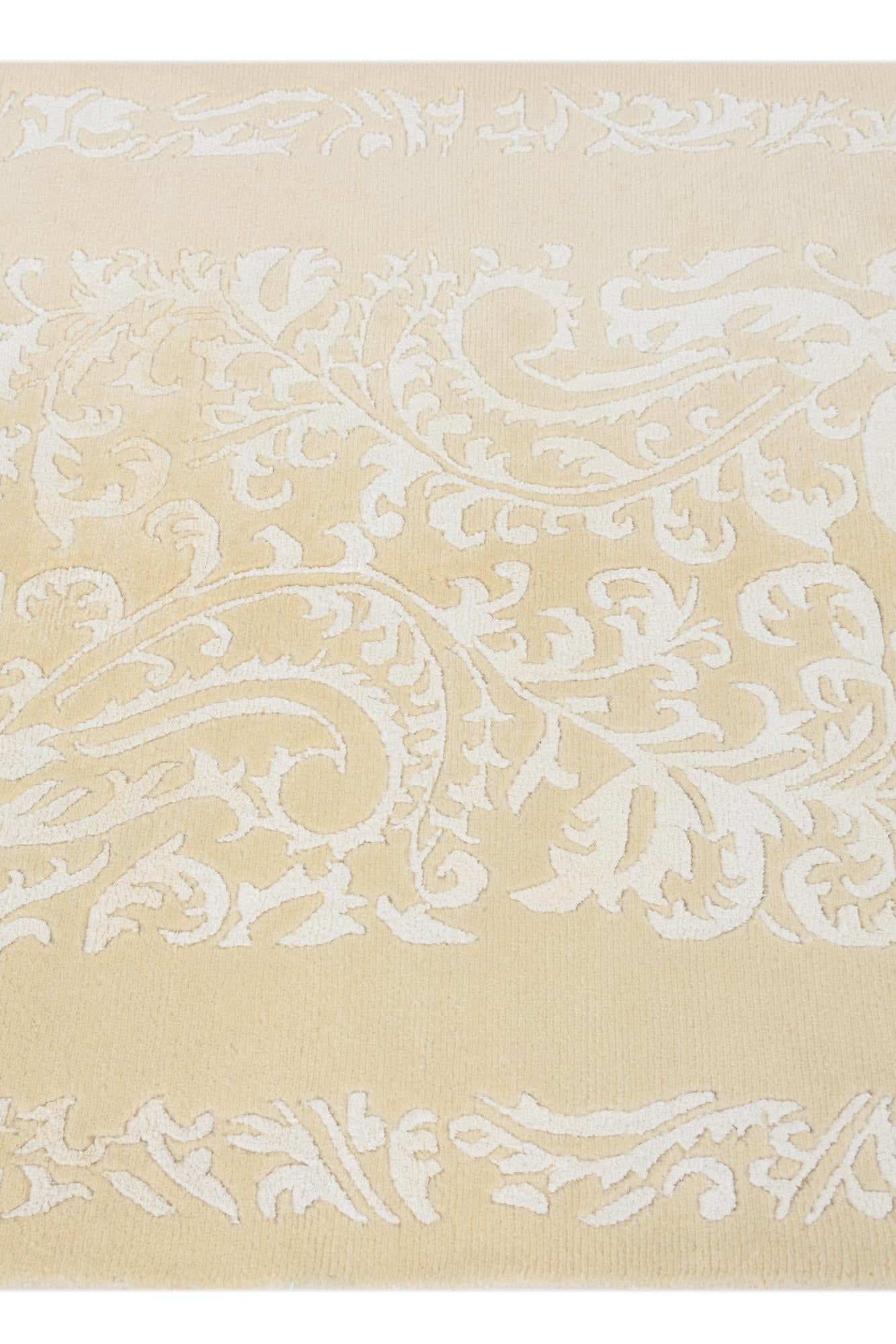 3' 11 x 5' 11 Hand Knotted Darya Wool Rug