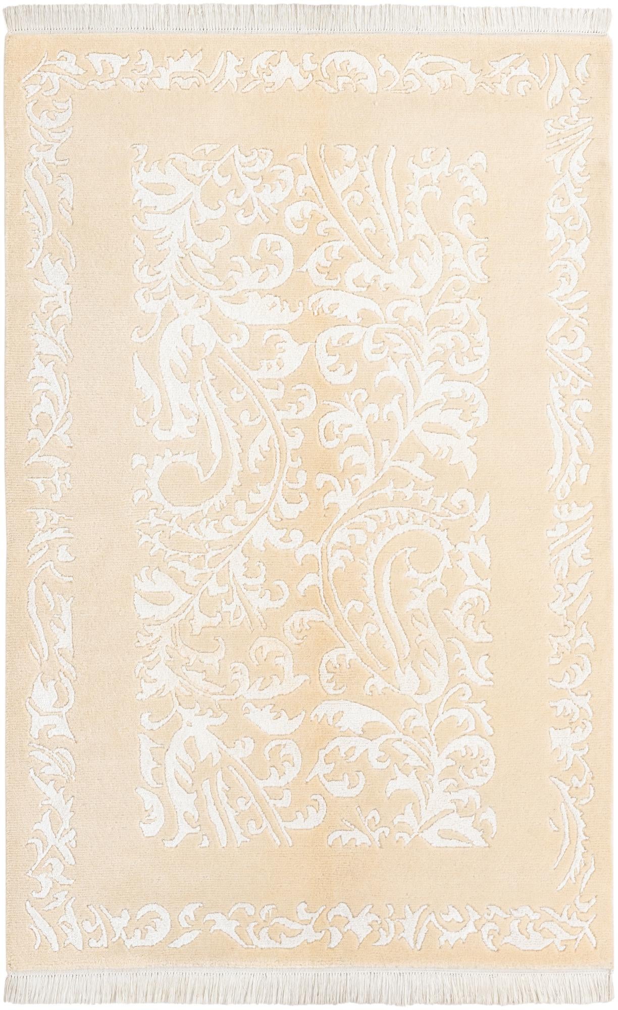 3' 11 x 5' 11 Hand Knotted Darya Wool Rug
