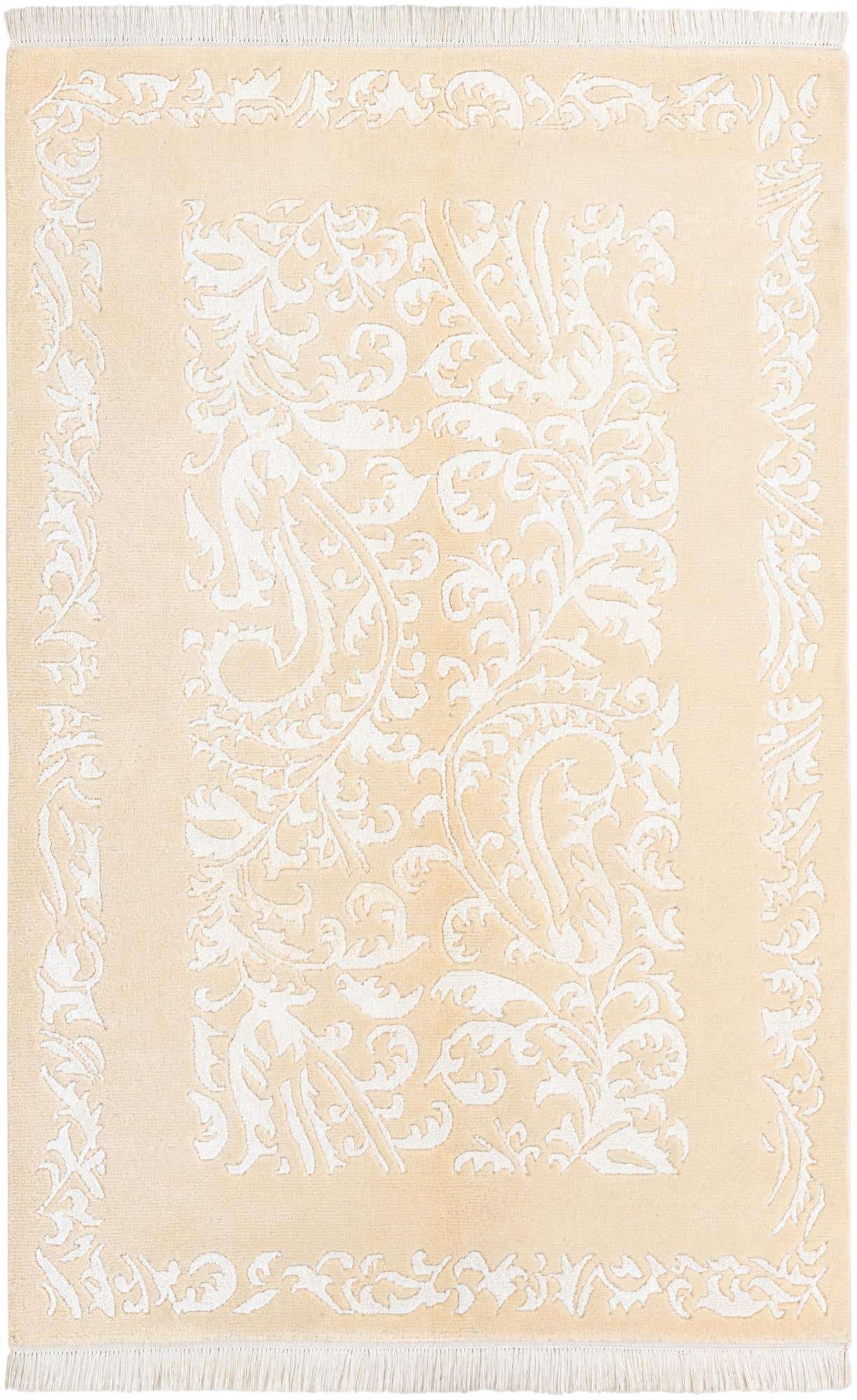 3' 11 x 5' 11 Hand Knotted Darya Wool Rug