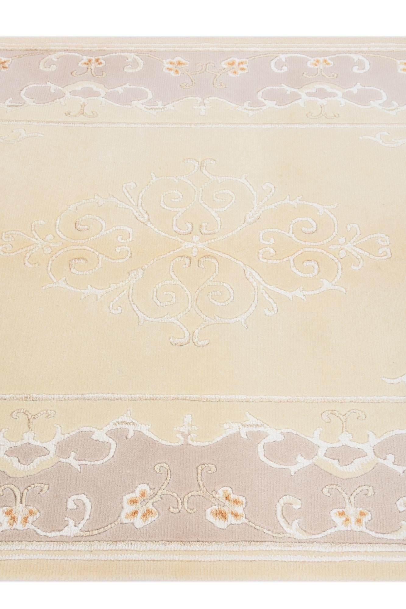 3' 11 x 5' 11 Hand Knotted Darya Wool Rug