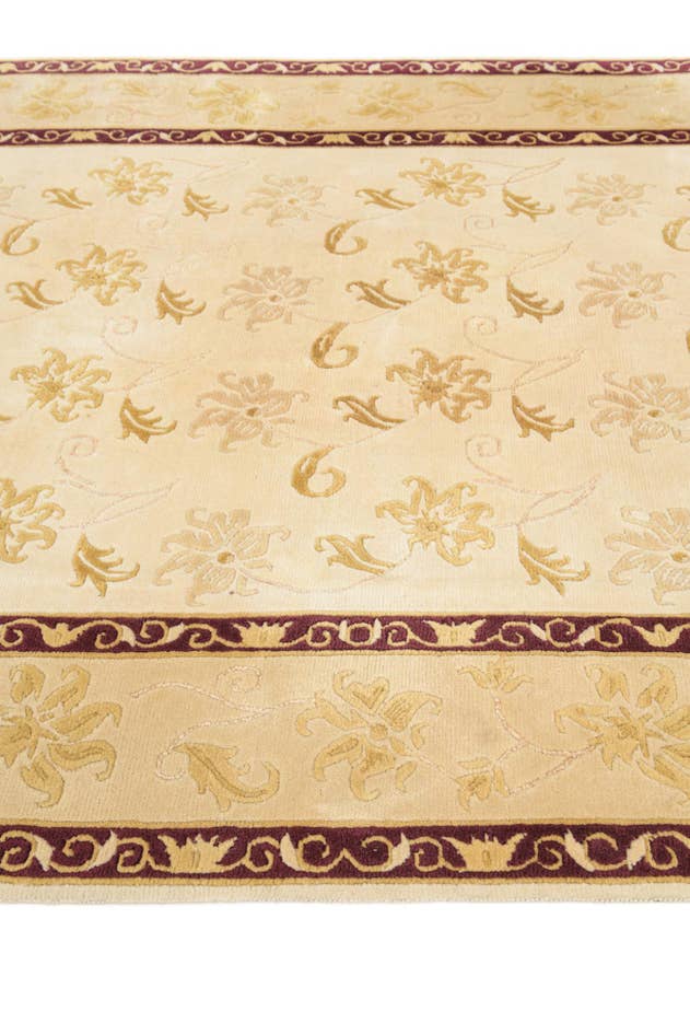 Detail image of 5' 9 x 8' Hand Knotted Darya Wool Rug