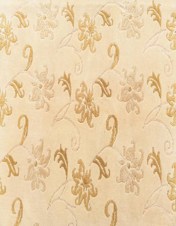 Detail image of 5' 9 x 8'  Hand Knotted Darya Wool Rug