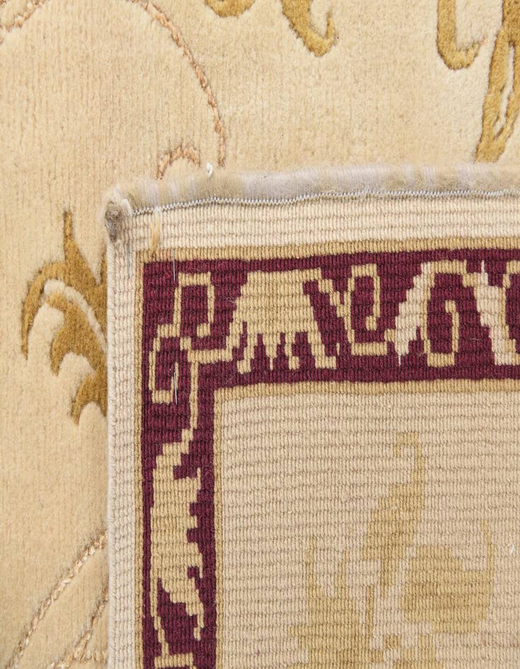 Detail image of 5' 9 x 8'  Hand Knotted Darya Wool Rug