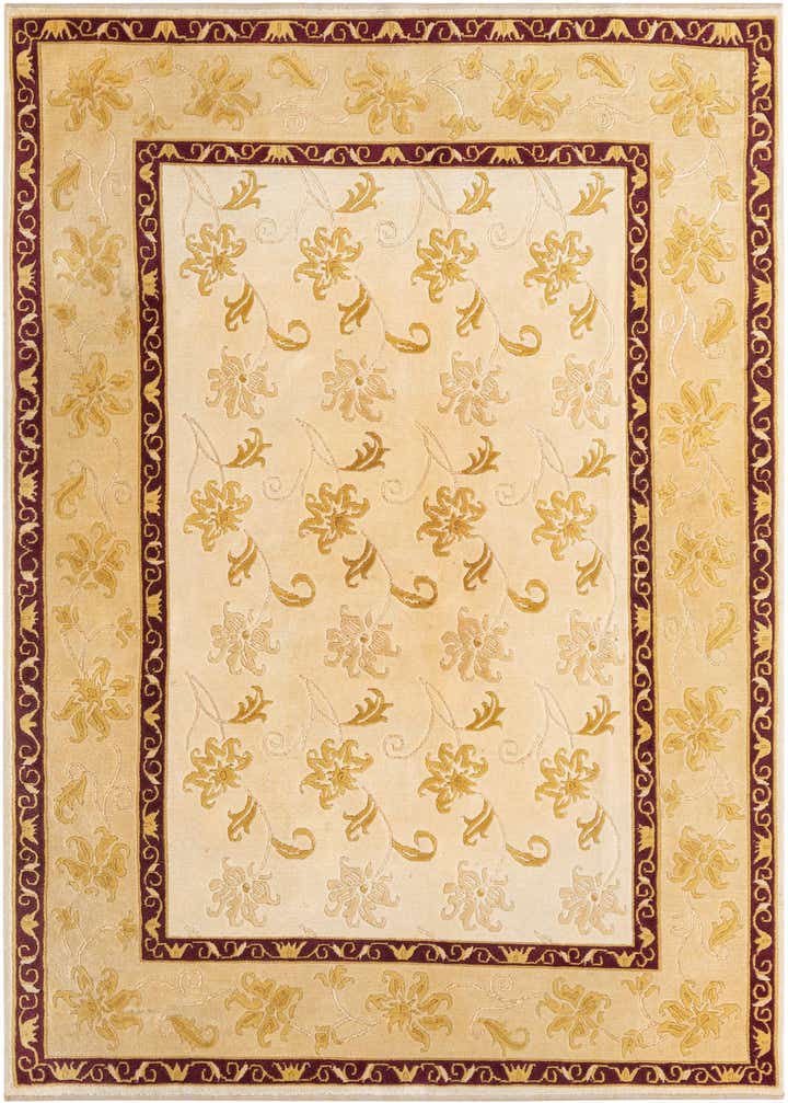 5' 9 x 8' Hand Knotted Darya Wool Rug