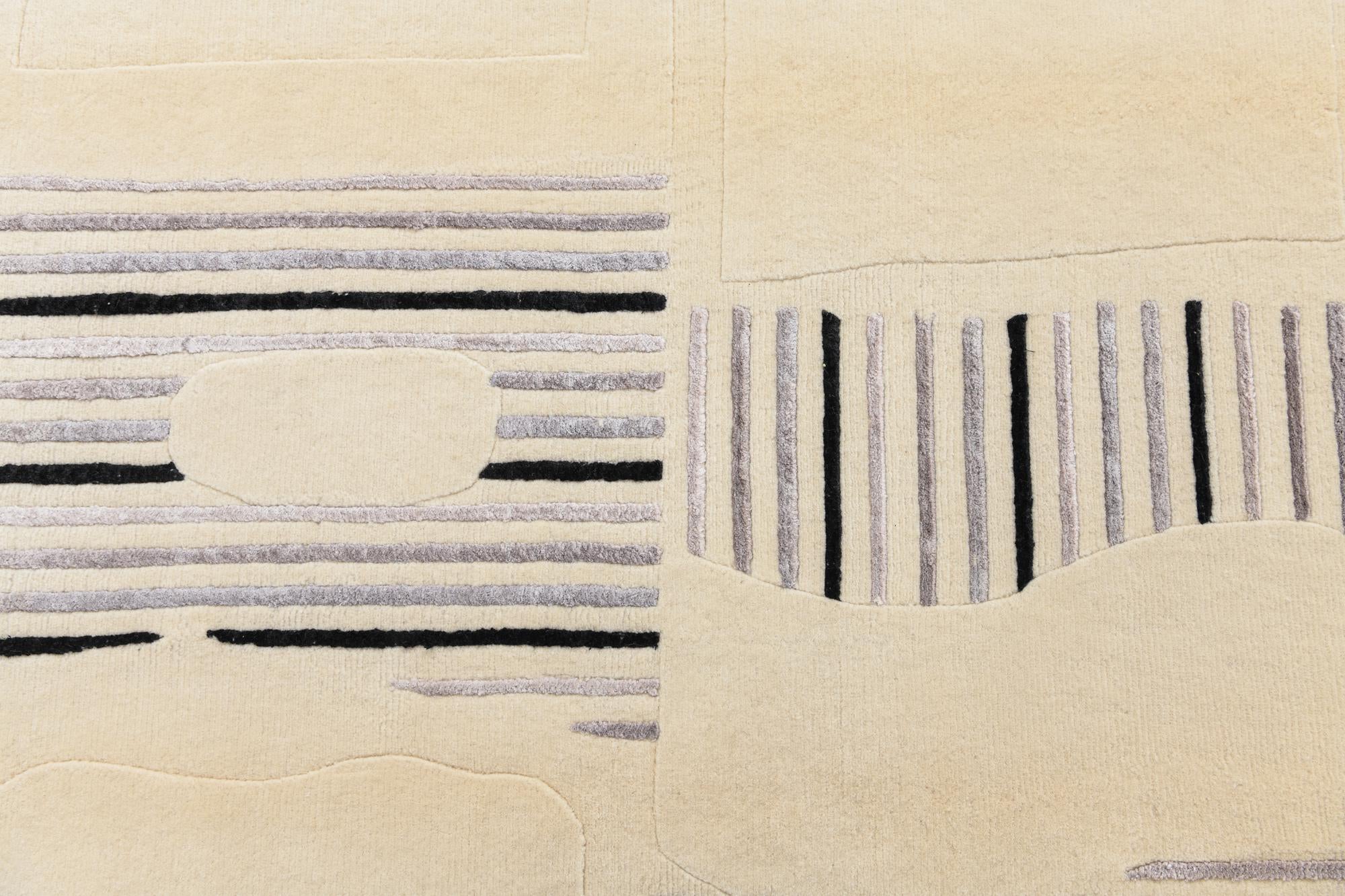 5' 7 x 8' 2 Hand Knotted Darya Wool Rug