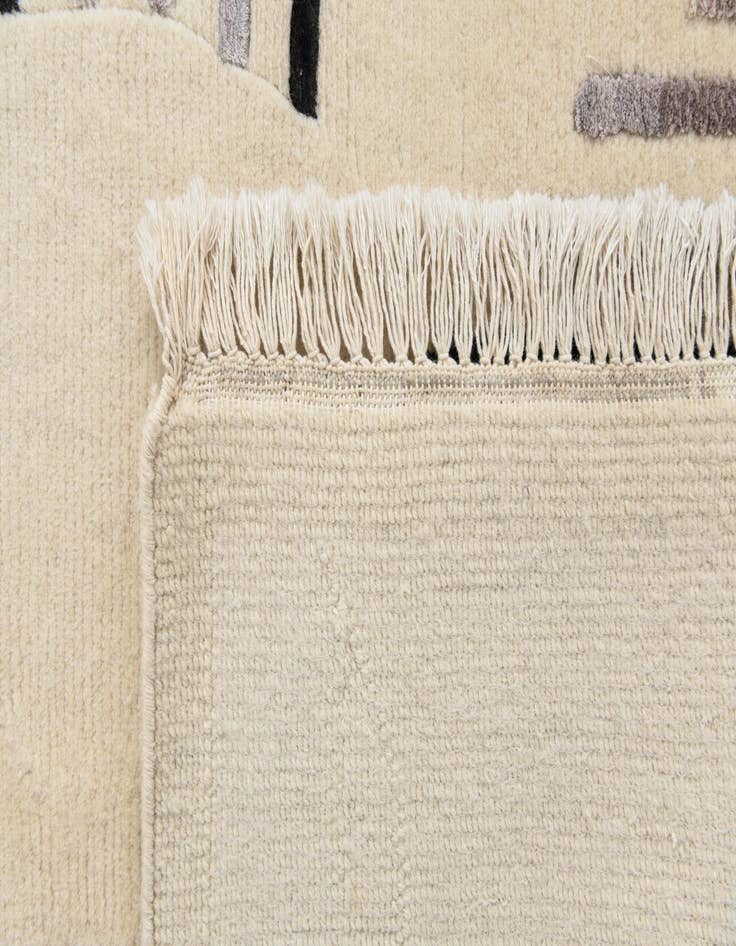 Detail image of 5' 7 x 8' 2  Hand Knotted Darya Wool Rug