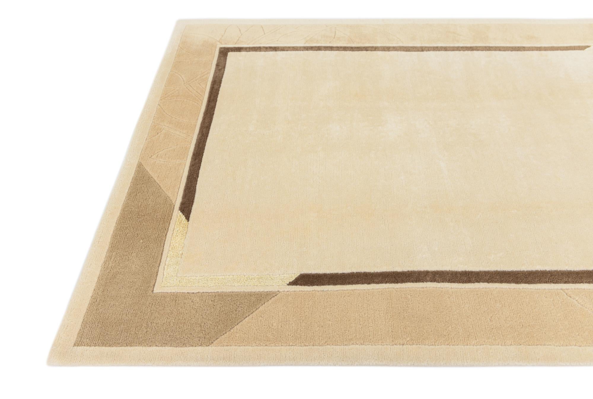 5' 7 x 7' 9 Hand Knotted Darya Wool Rug