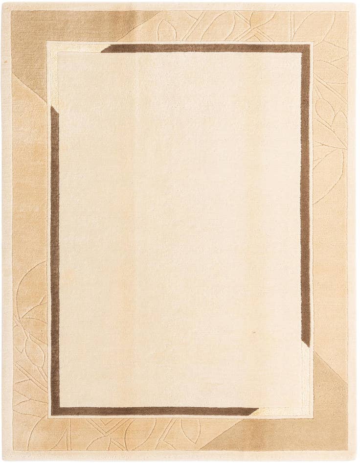 Detail image of 5' 7 x 7' 9 Hand Knotted Darya Wool Rug
