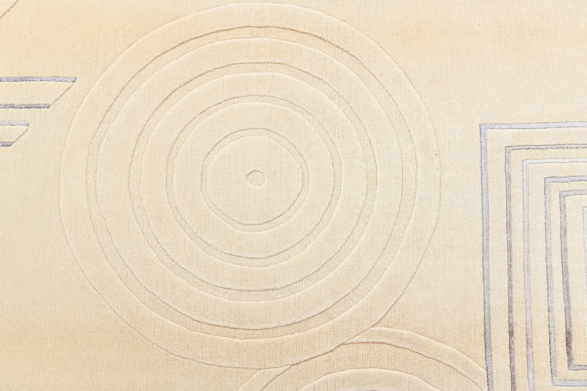 5' 6 x 7' 11 Hand Knotted Darya Wool Rug
