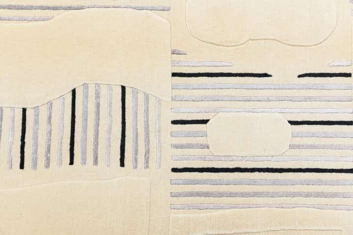 5' 7 x 8' Hand Knotted Darya Wool Rug