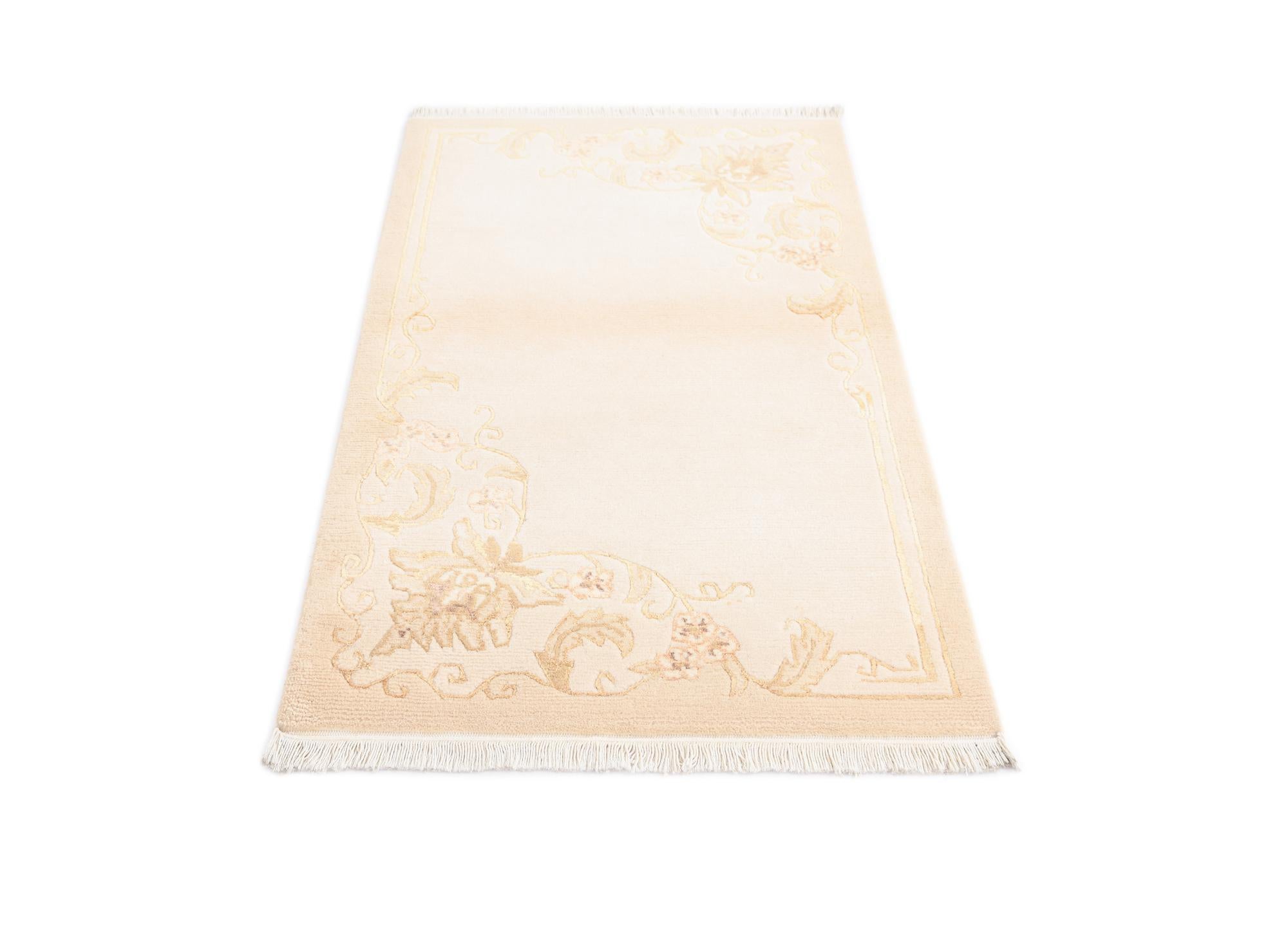 2' 7 x 4' 6 Hand Knotted Darya Wool Rug
