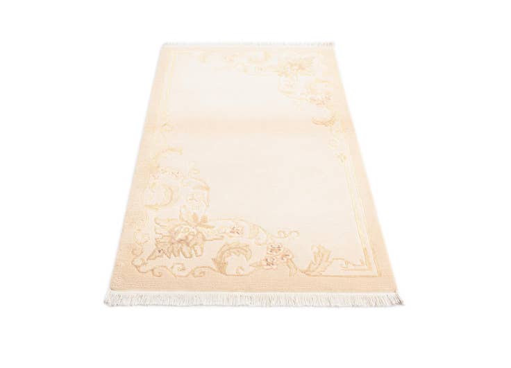 Detail image of 2' 7 x 4' 6 Hand Knotted Darya Wool Rug