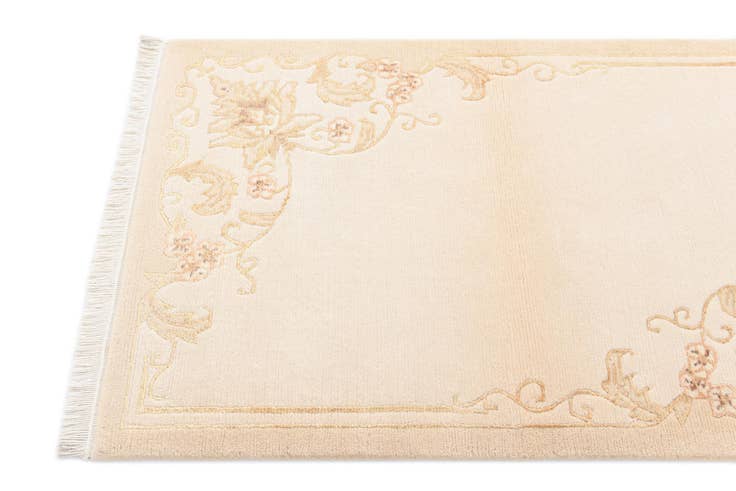 Detail image of 2' 7 x 4' 6 Hand Knotted Darya Wool Rug