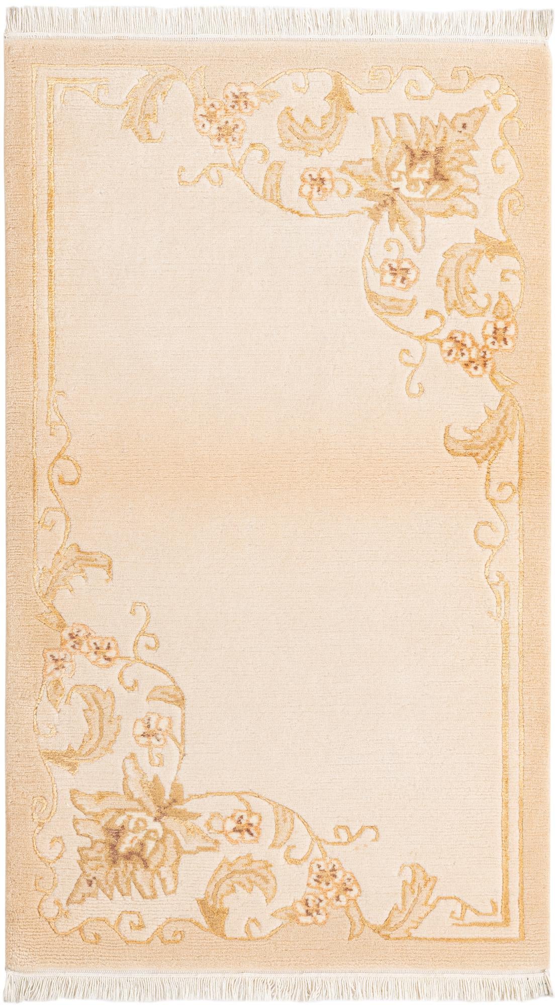 2' 7 x 4' 6 Hand Knotted Darya Wool Rug