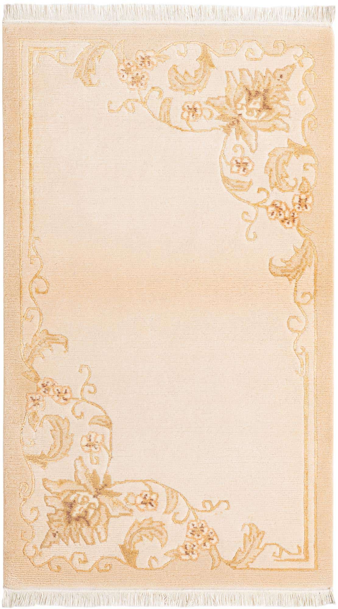 2' 7 x 4' 6 Hand Knotted Darya Wool Rug