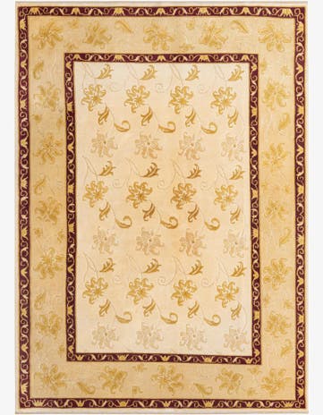5' 9 x 8' Hand Knotted Darya Wool Rug