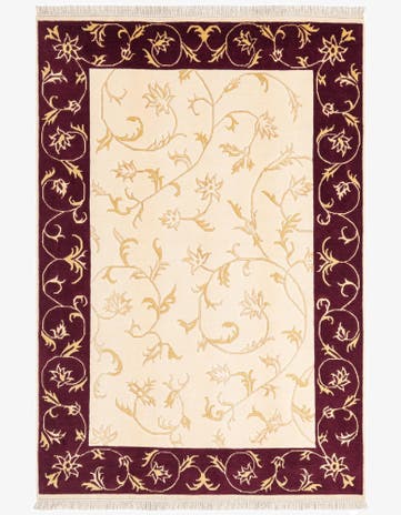 4' 8 x 6' 9 Hand Knotted Darya Rug