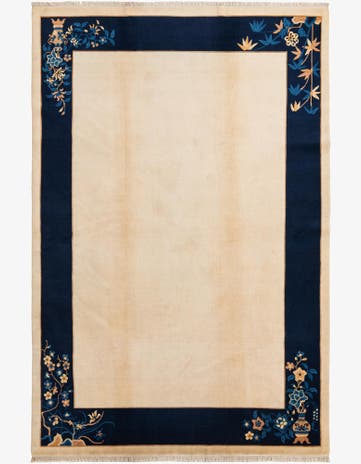 5' 6 x 8' 1 Hand Knotted Darya Wool Rug