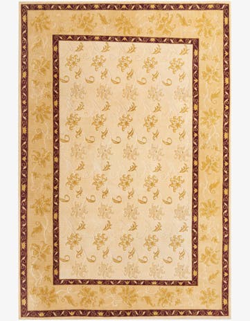 6' 8 x 9' 10 Hand Knotted Darya Wool Rug