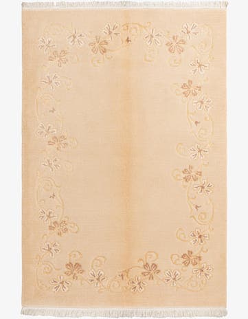 3' 11 x 5' 10 Hand Knotted Darya Wool Rug