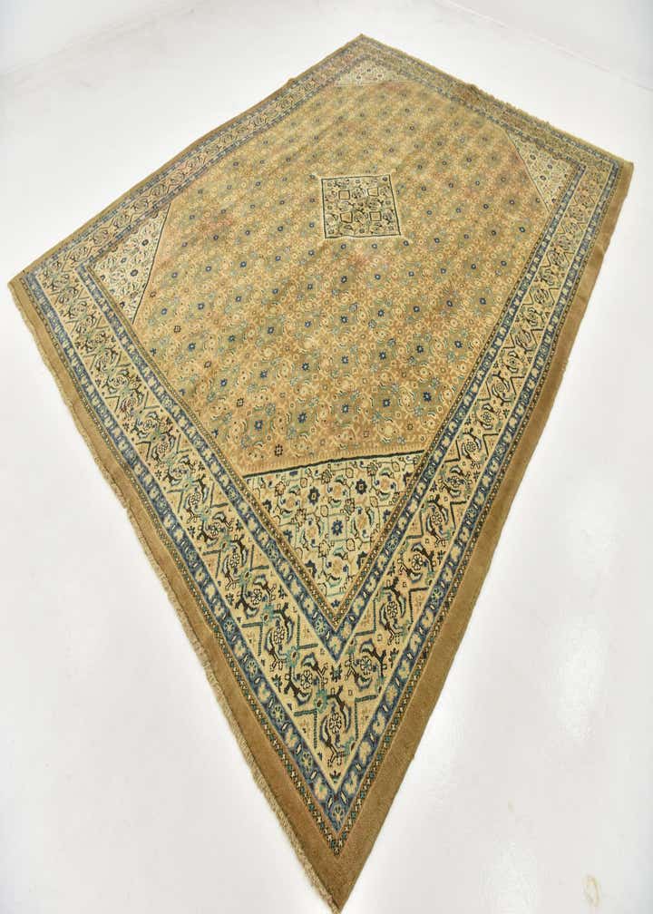10' x 13' 5 Hand Knotted Farahan Persian Wool Rug