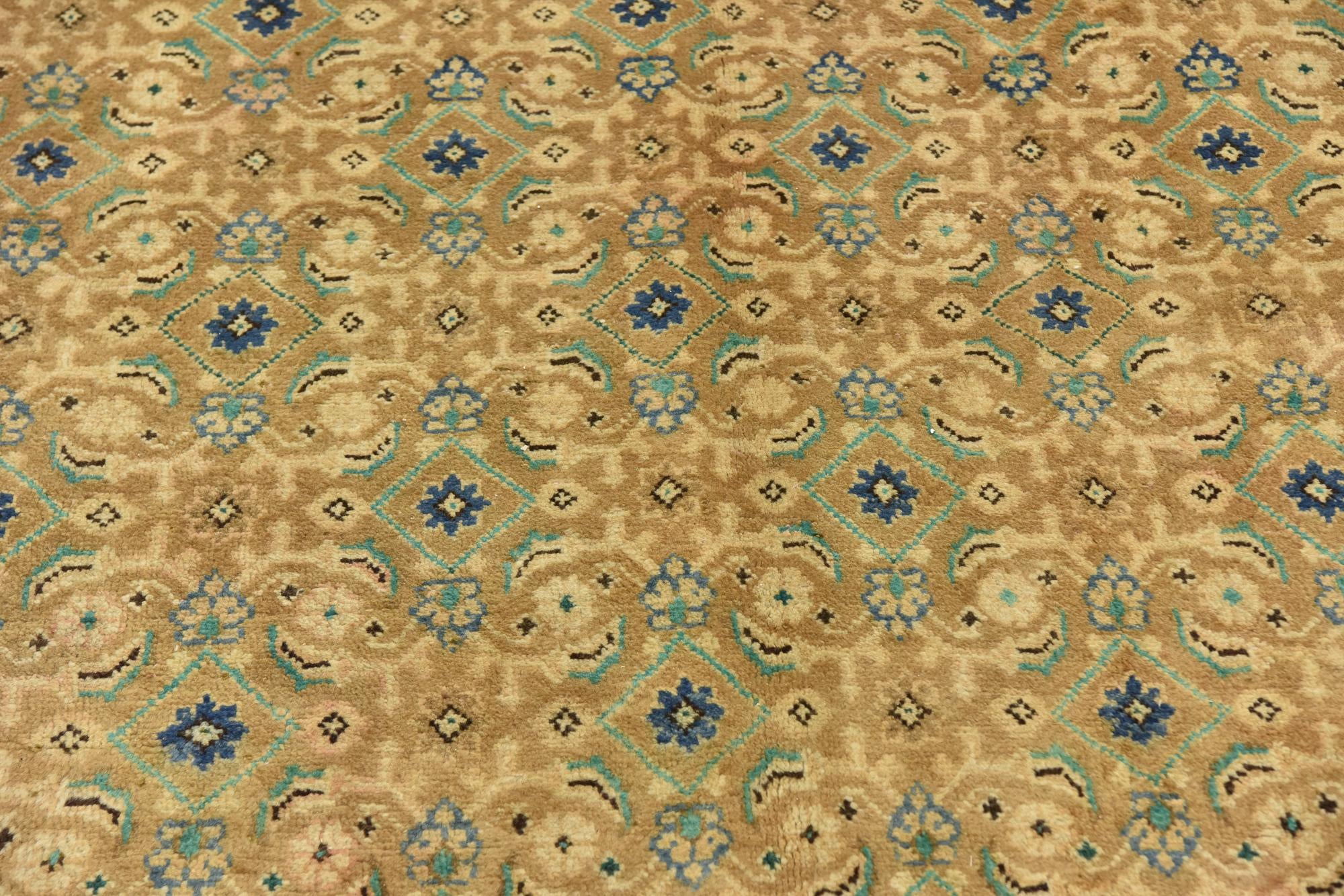 10' x 13' 5 Hand Knotted Farahan Persian Wool Rug