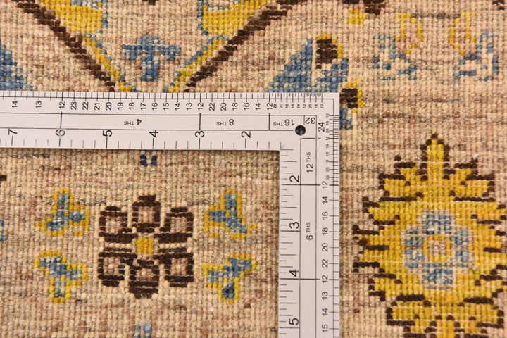 6' x 8' 8 Hand Knotted Ikat Oriental Rug