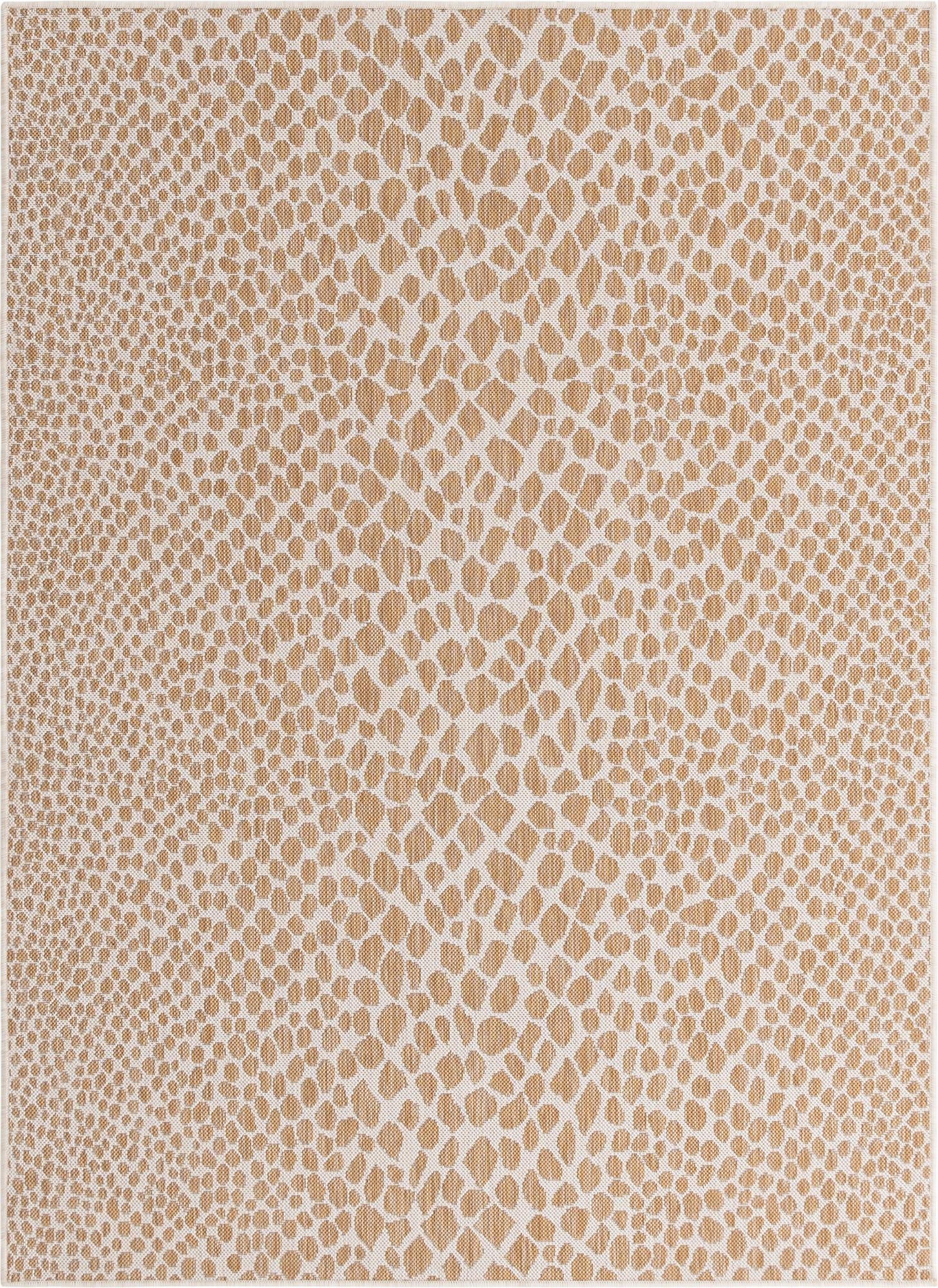 Custom Dark Beige  Washable Jill Zarin Indoor / Outdoor Rug