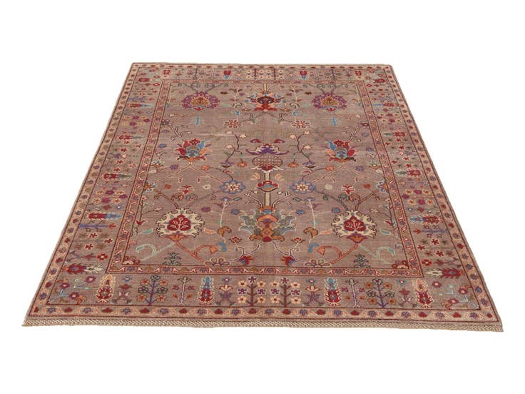 Detail image of 5' 3 x 7' 9 Hand Knotted Kazak Rug