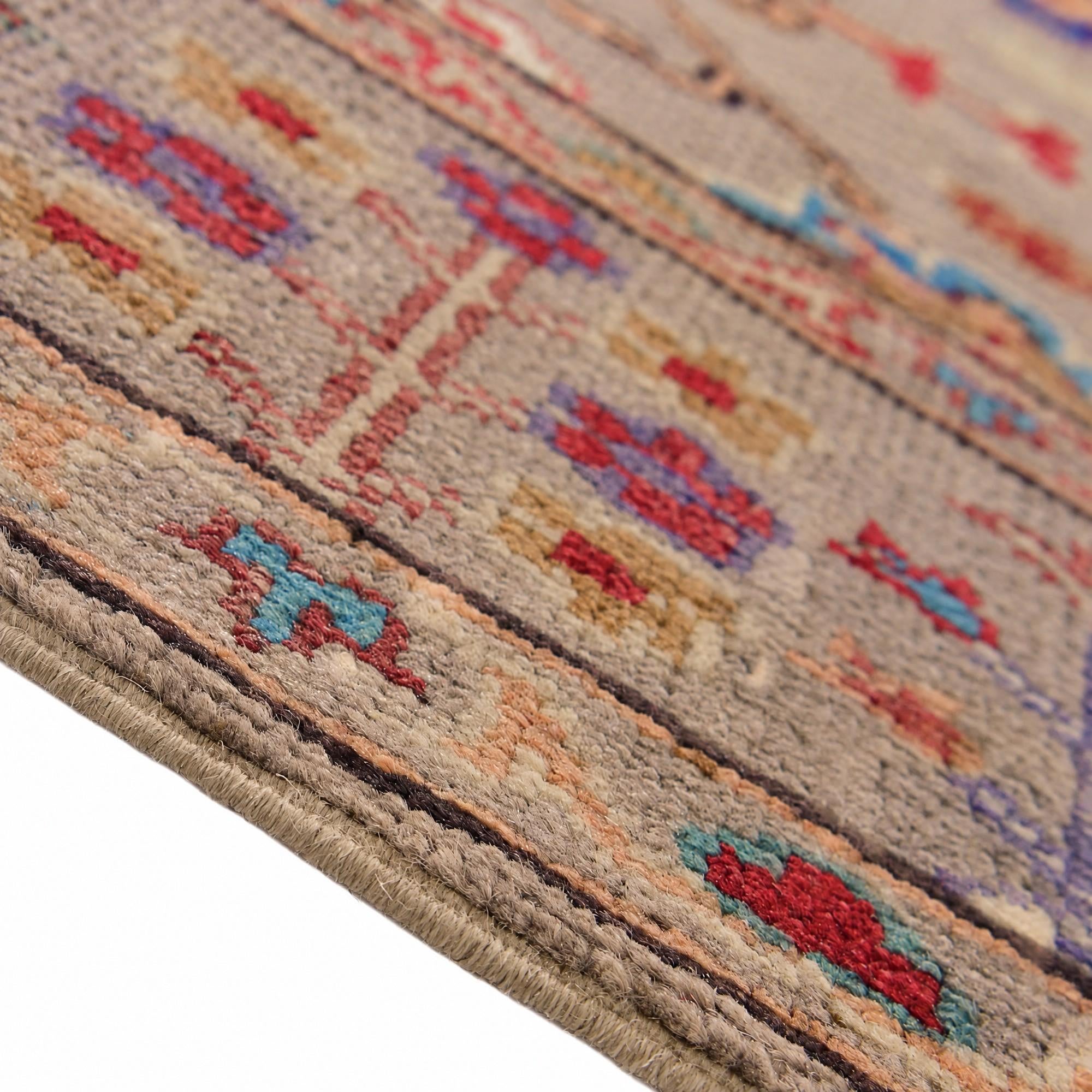 160cm x 235cm Hand Knotted Kazak Rug