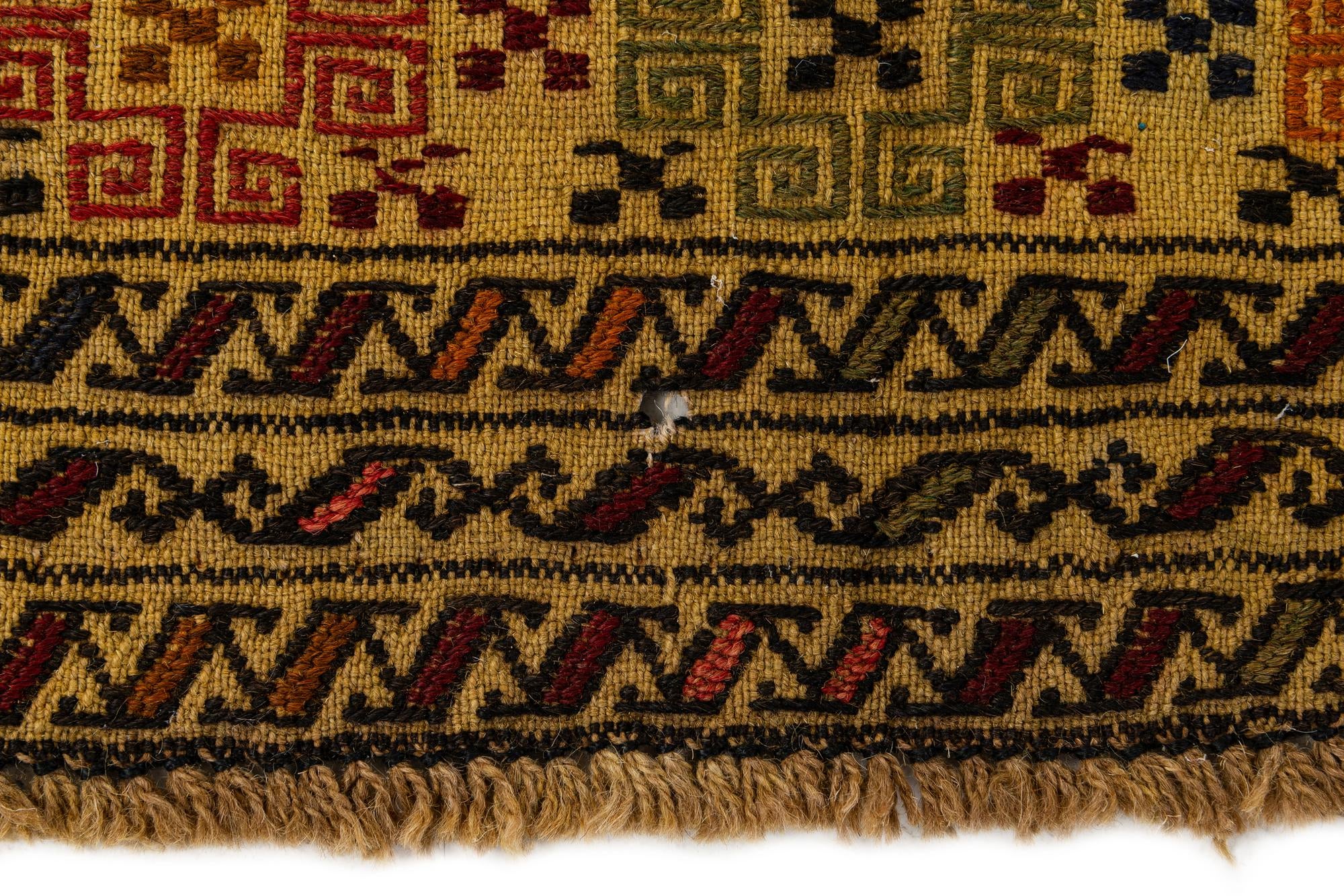 130cm x 200cm Hand Woven Kilim Afghan Wool Rug