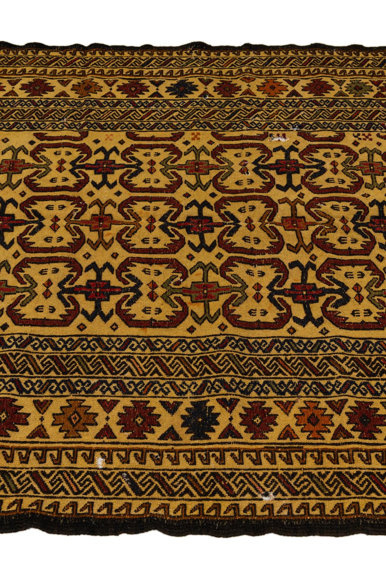 130cm x 200cm Hand Woven Kilim Afghan Wool Rug