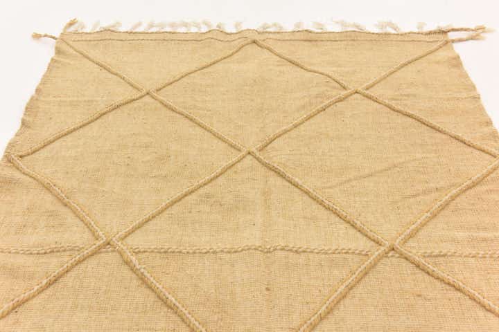 5' 1 x 8' 4 Hand Knotted Moroccan Wool Rug
