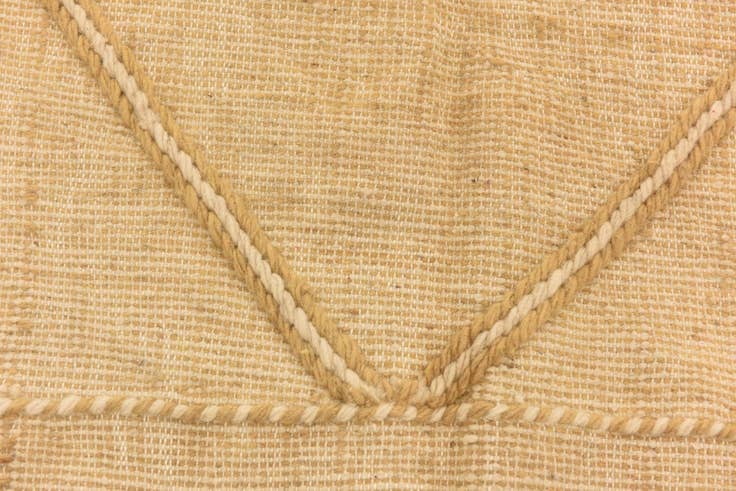 Detail image of 5' 1 x 8' 4 Hand Knotted Moroccan Wool Rug