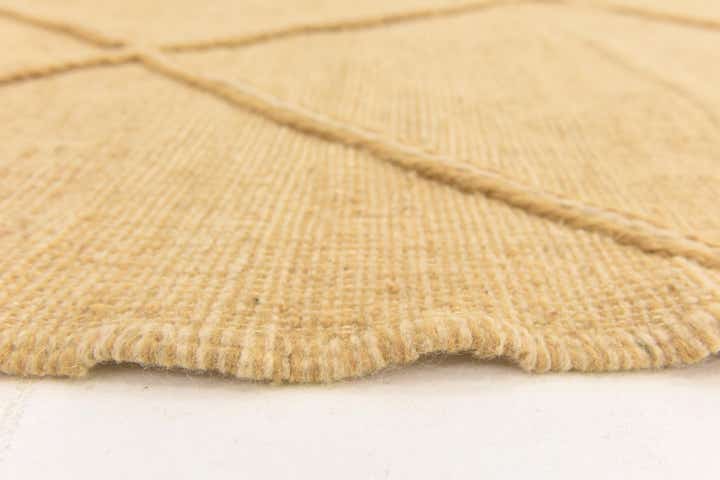 5' 1 x 8' 4 Hand Knotted Moroccan Wool Rug