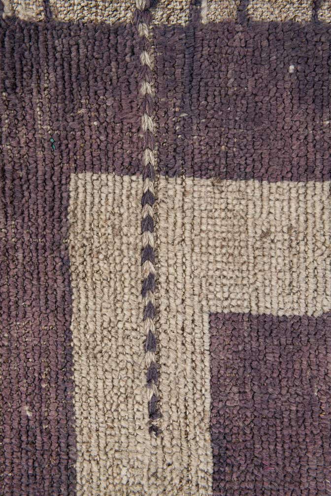 8' 1 x 9' 10 Hand Knotted Moroccan Wool Rug