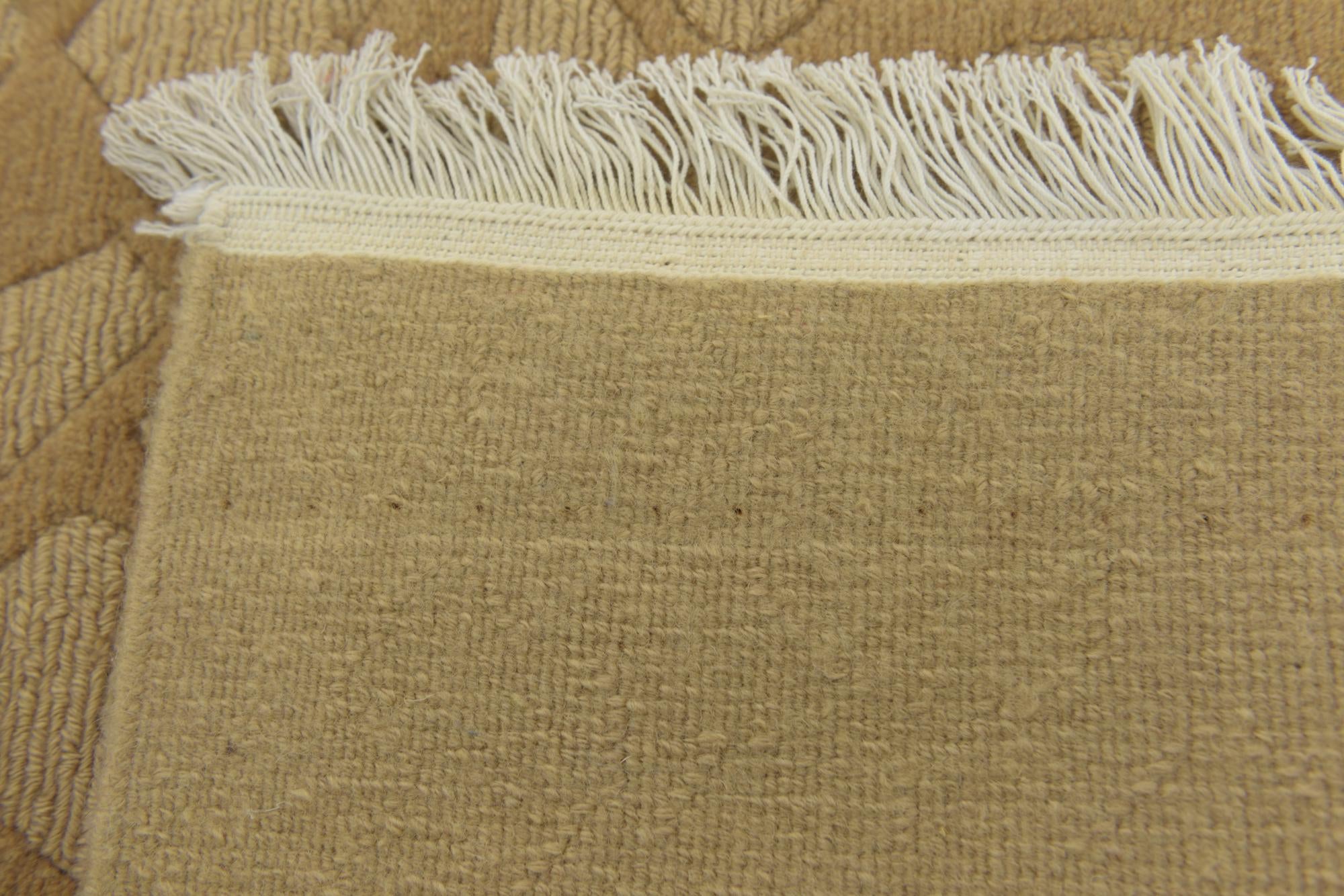 5' 2 x 6' 6 Hand Knotted Nepal Wool Rug