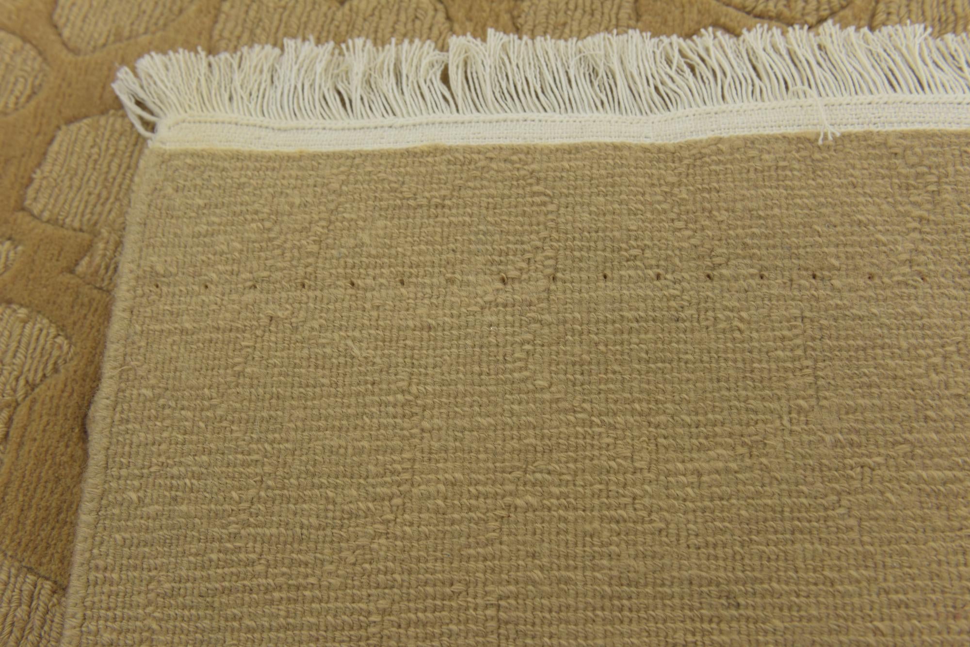 5' 8 x 7' 8 Hand Knotted Nepal Wool Rug