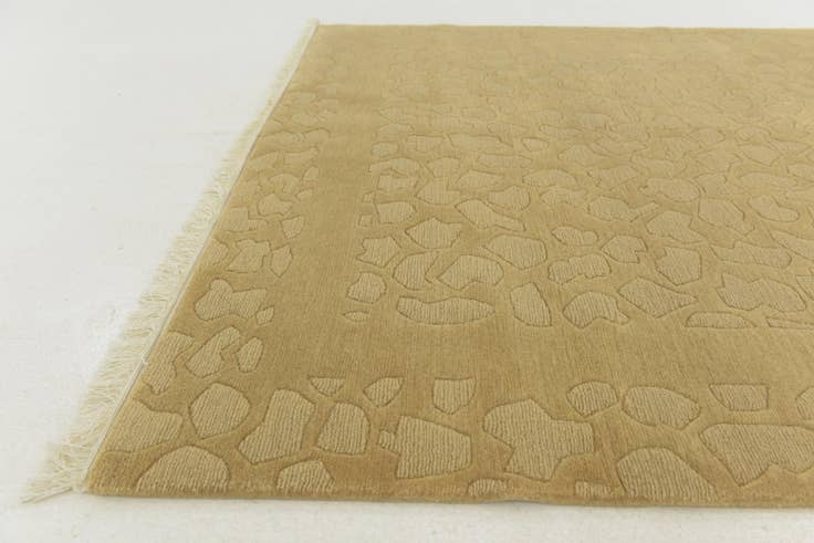 Detail image of 5' 8 x 7' 8 Hand Knotted Nepal Wool Rug
