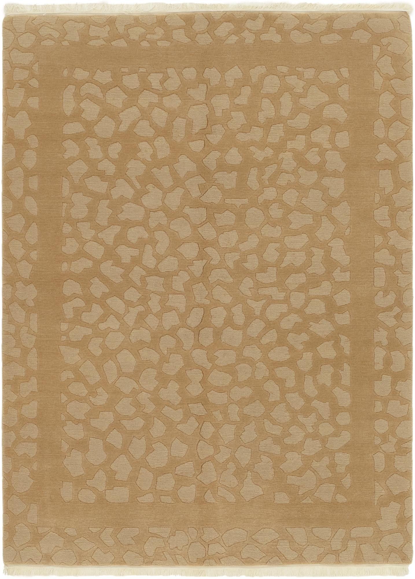 5' 8 x 7' 8 Hand Knotted Nepal Wool Rug