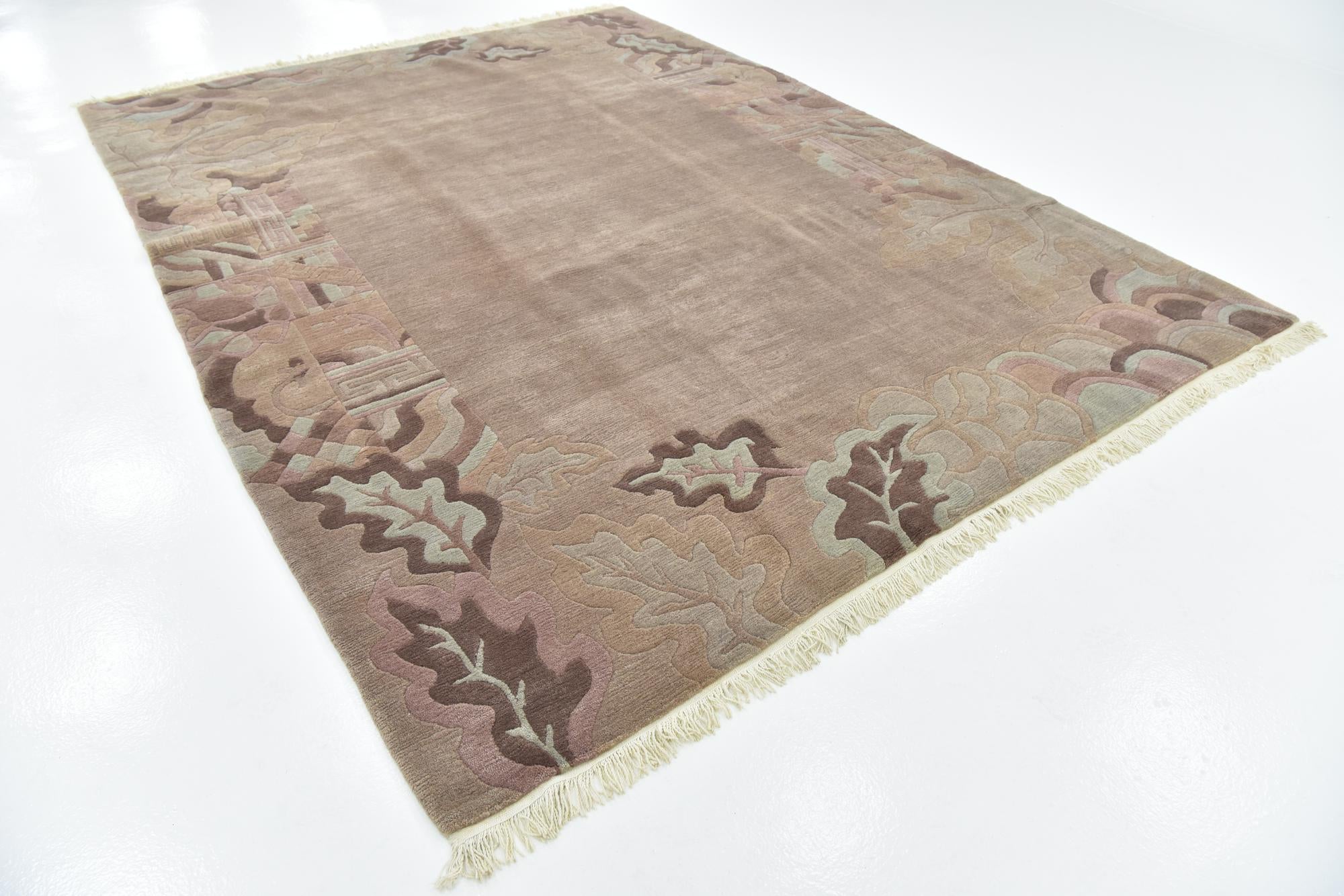8' 5 x 11' 2 Hand Knotted Nepal Wool Rug
