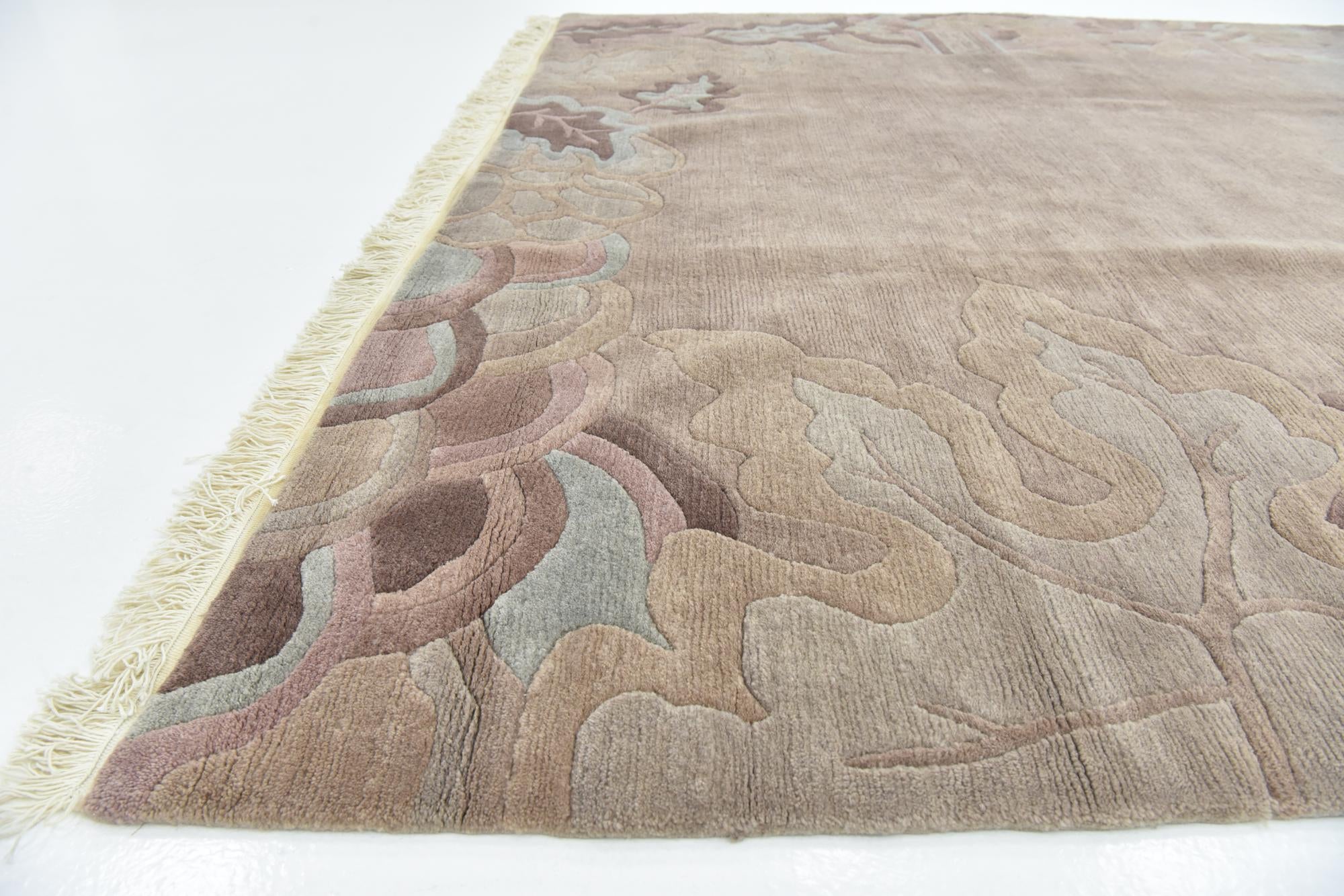 8' 5 x 11' 2 Hand Knotted Nepal Wool Rug