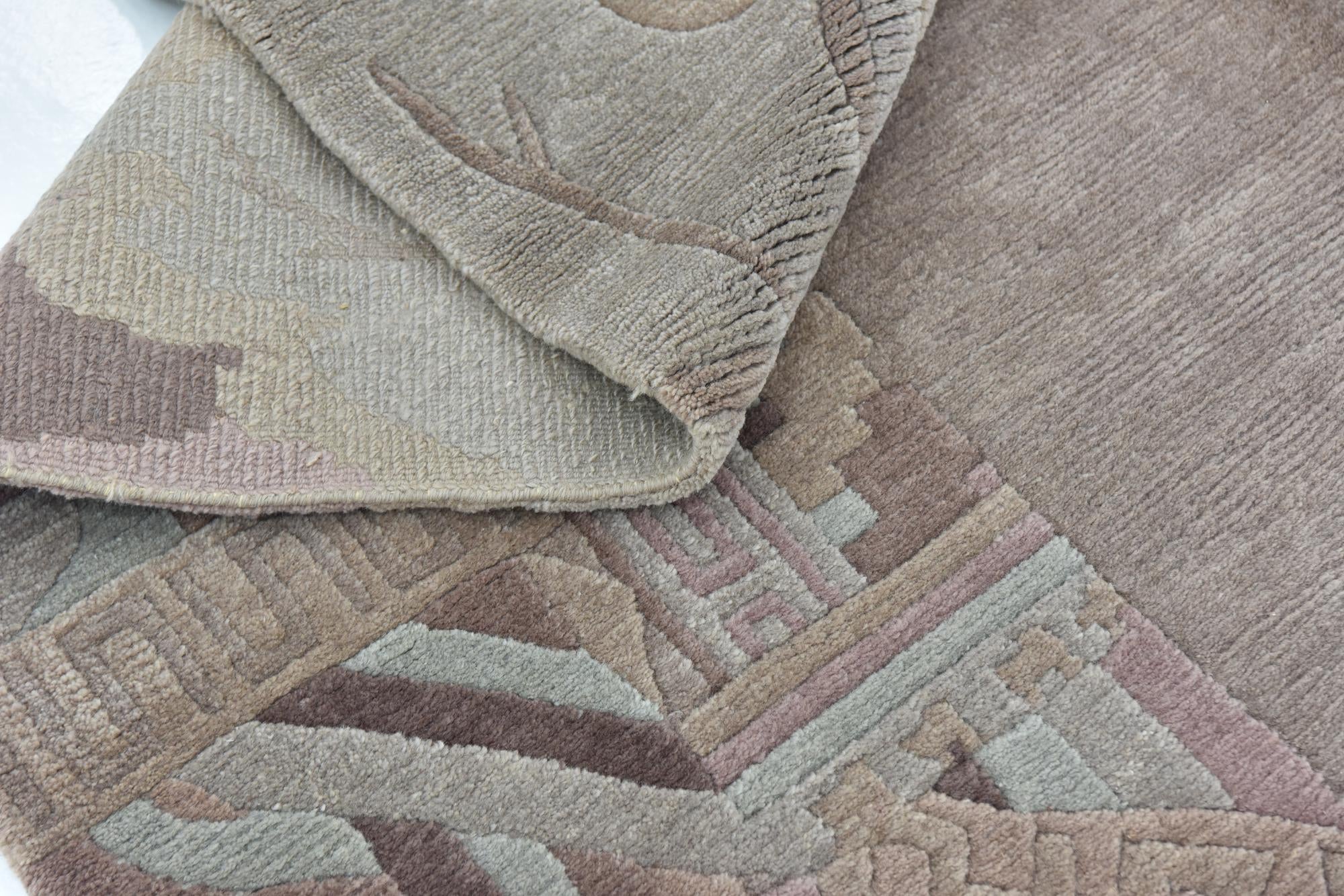 8' 5 x 11' 2 Hand Knotted Nepal Wool Rug