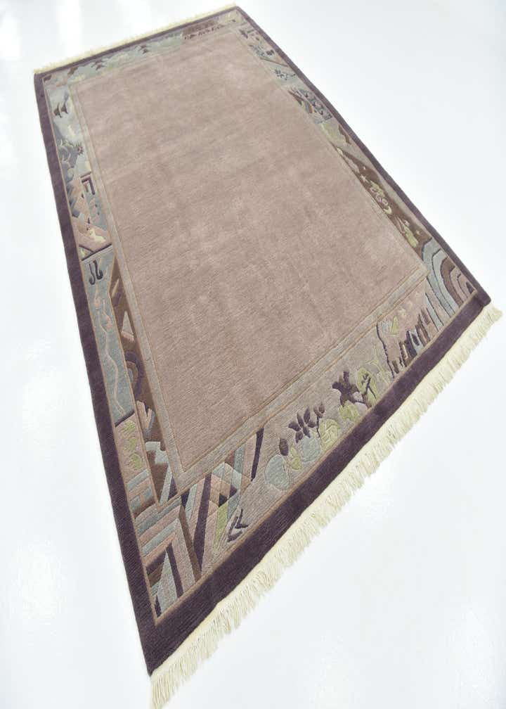 7' 8 x 10' 7 Hand Knotted Nepal Wool Rug